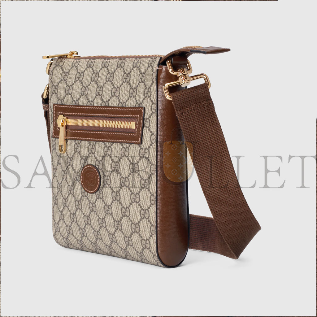 g*u*i gg S*p*e messenger bag 681021 (23.5*21*4.5cm)